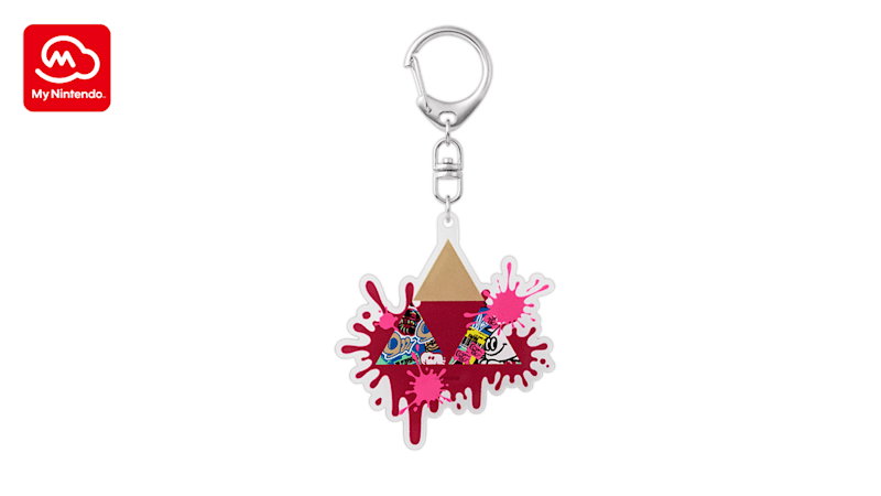 Splatoon x The Legend of Zelda Splatfest Keychain Set Nintendo